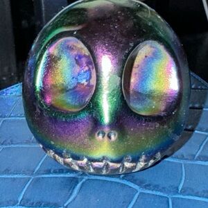 Titanium jack Skellington head crystal